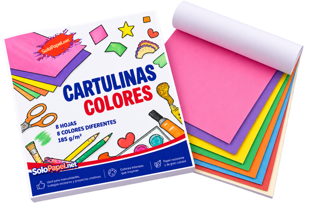 cartulinas colores